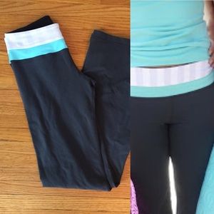 Lululemon Reversible Groove Yoga Pants